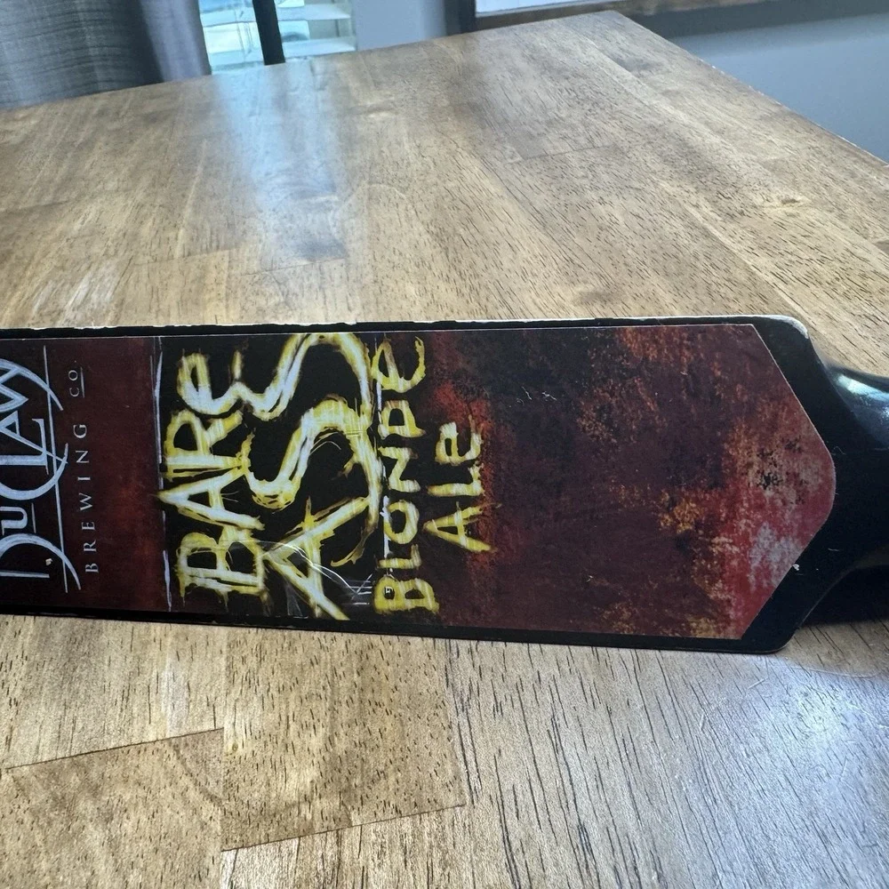 DuClaw Bare Ass Blonde Ale Beer Tap Handle Draft Bar Man Cave 9